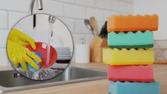 Weinig mensen weten dit: dit betekenen de kleuren van je keukenspons echt